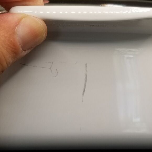 Corning Ware Shadow Iris pattern Casserole dish 2 qt w/ lid vintage rare pattern - Picture 12 of 12